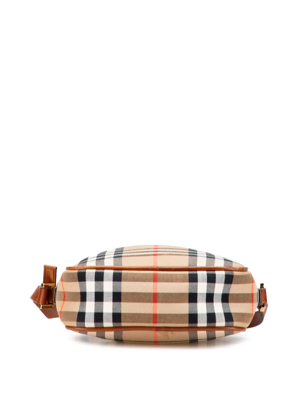 Pre-owned Burberry 2000-2017 Haymarket Check Canvas Crossbody Bag