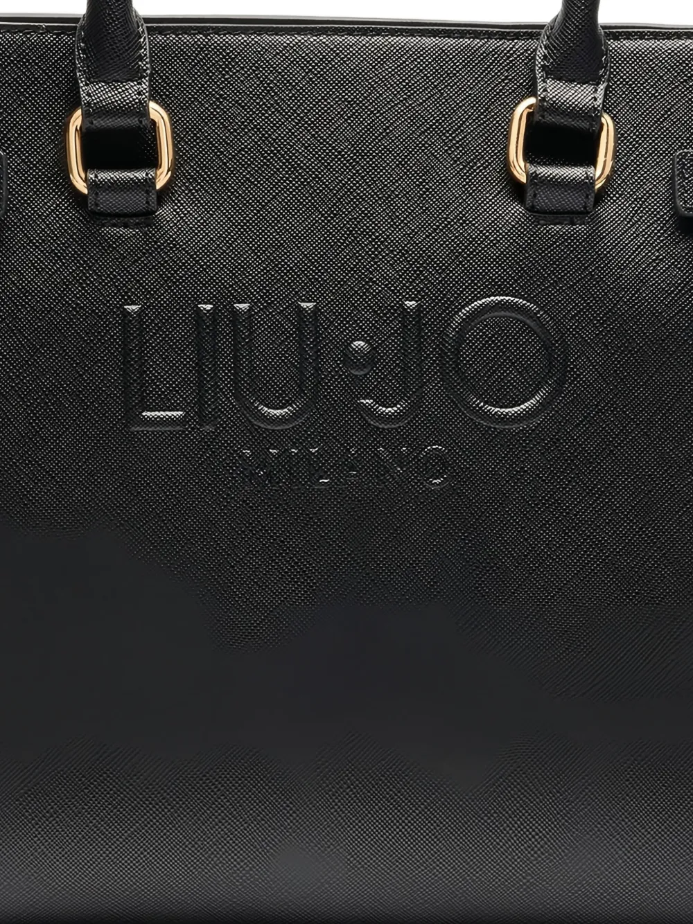 LIU JO Tas met logoplakkaat Zwart