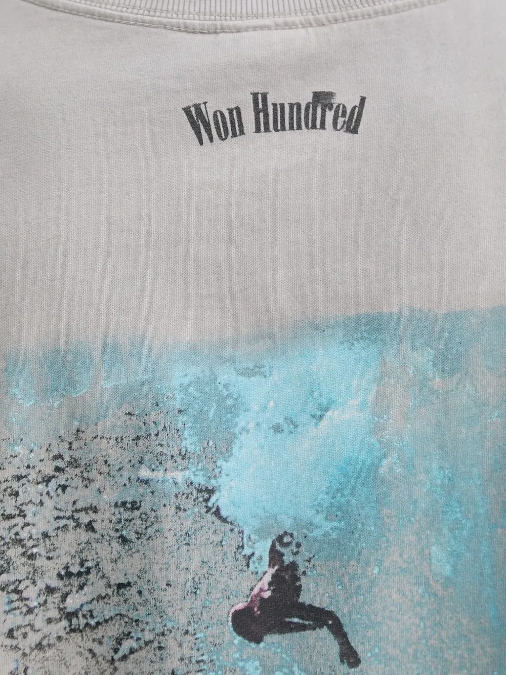 Won Hundred Houston Surf T-shirt Grijs
