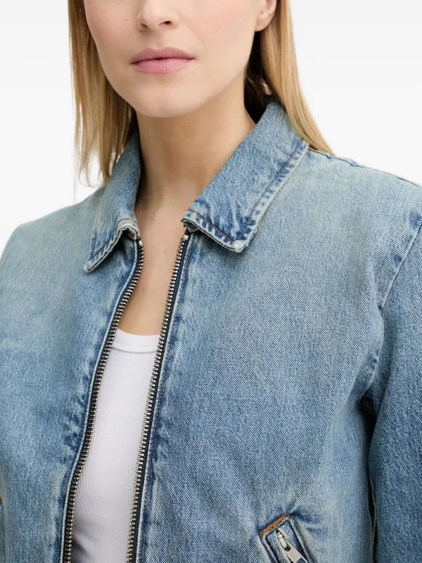 WON HUNDRED ライトブルーデニムジャケット Won Hundred デニムジャケット | ブルー | FARFETCH JP