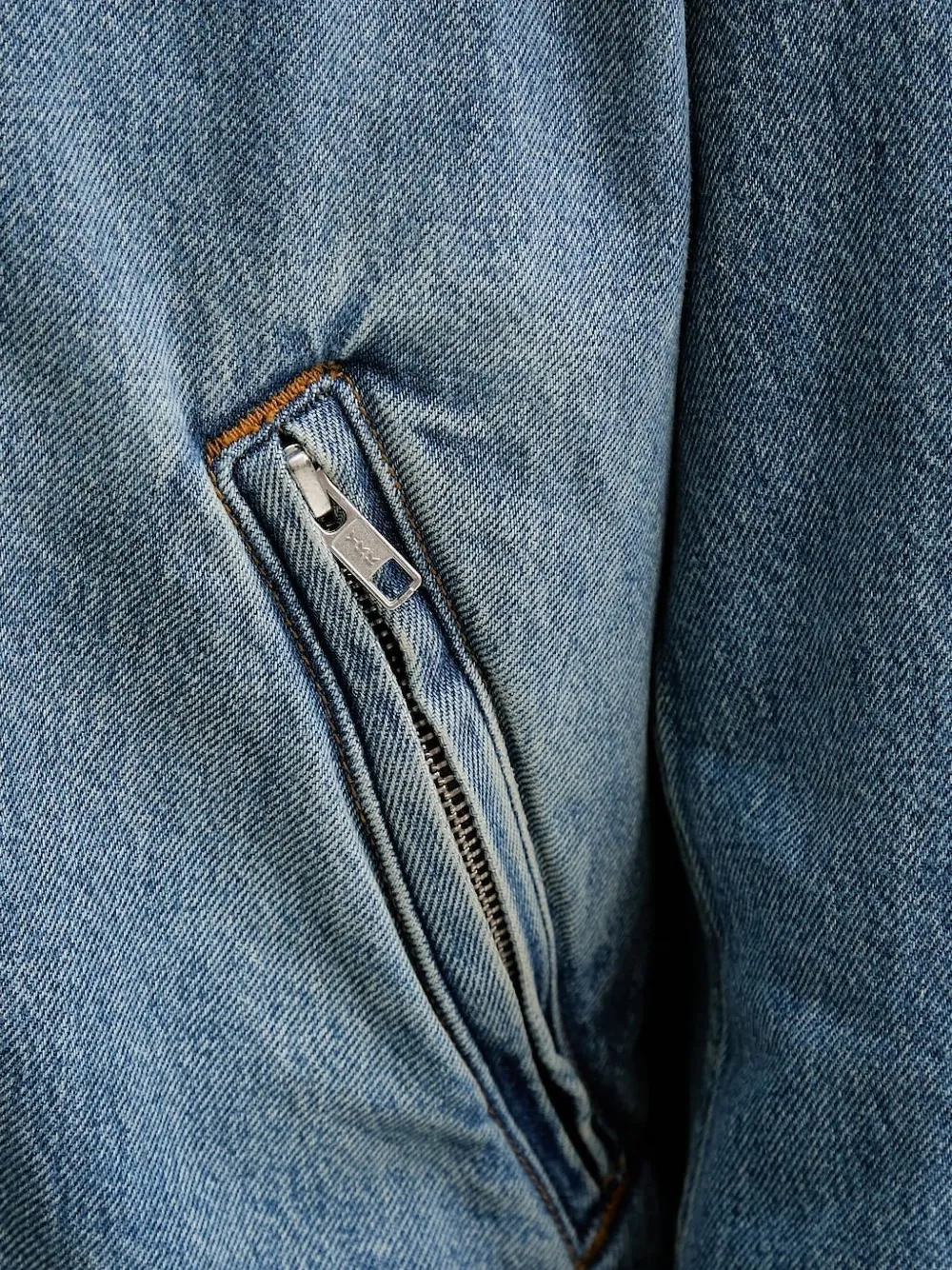 Won Hundred Zip-fastening Denim Jacket In Blue