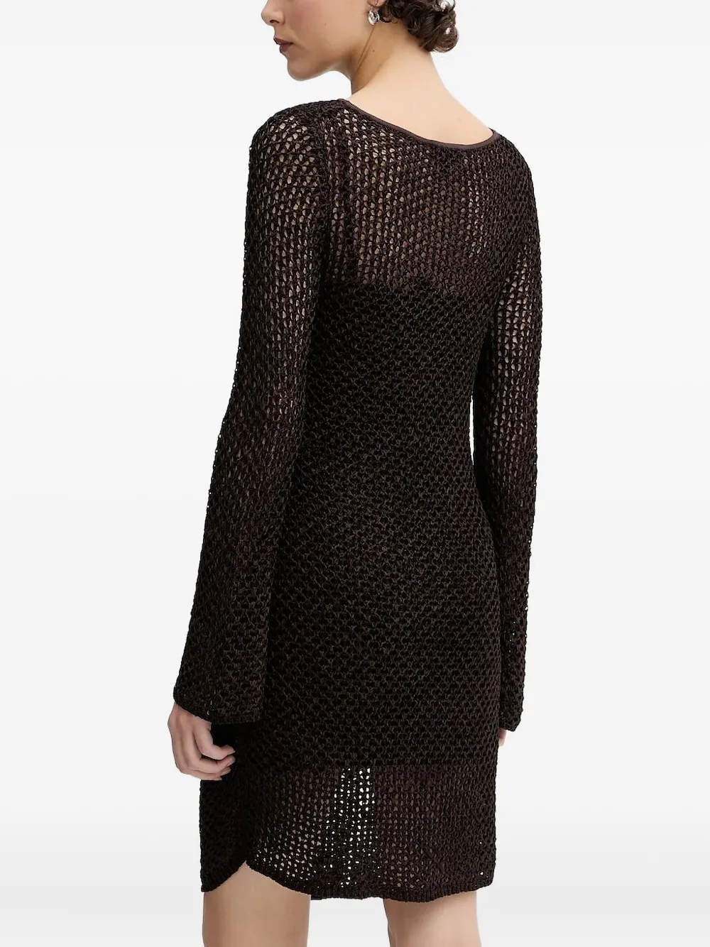 Rag & bone Ellie knit mini dress - Bruin