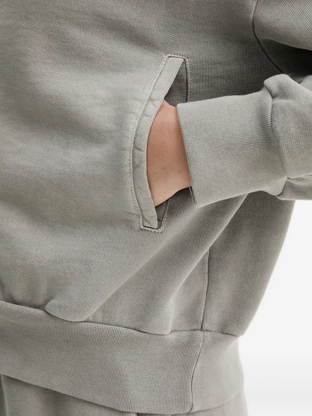 Won Hundred Zip-front Pocket Sweatshirt In Gray
