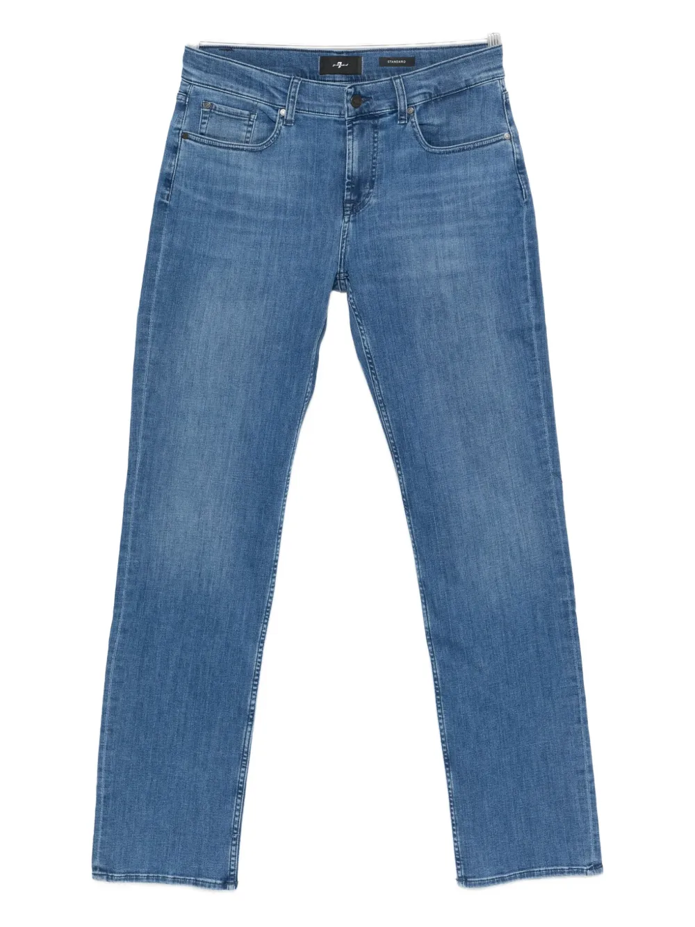 7 For All Mankind Jeans a vita media - Blu
