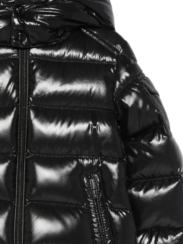 Moncler Enfant Maya フーデッド ショートダウンジャケット | ブラック