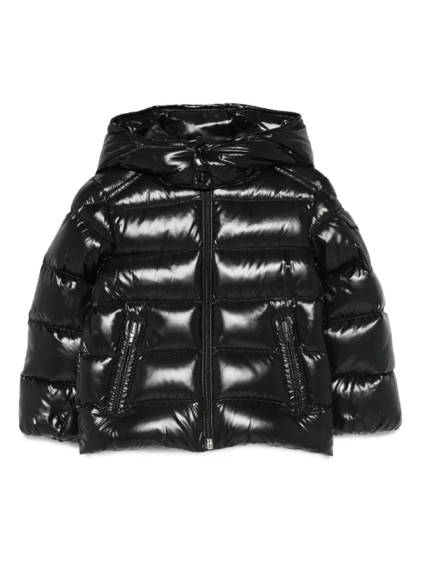 Moncler Enfant Maya フーデッド ショートダウンジャケット | ブラック
