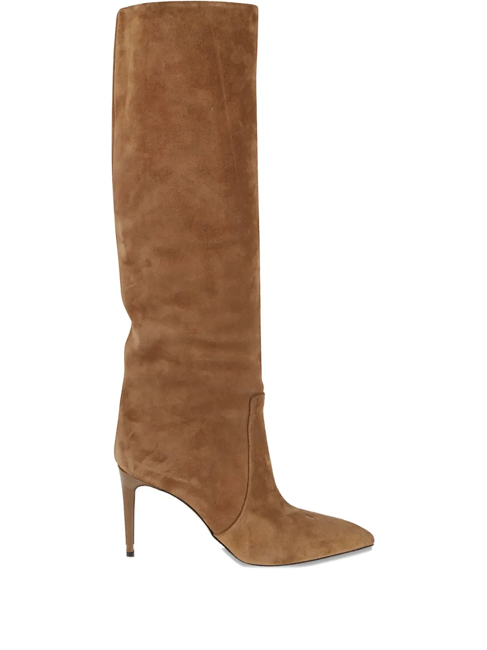 Paris Texas 85mm Suede Leather Knee-high Boots In Brown