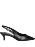 Furla slingback pointed-toe heeled pumps - Black