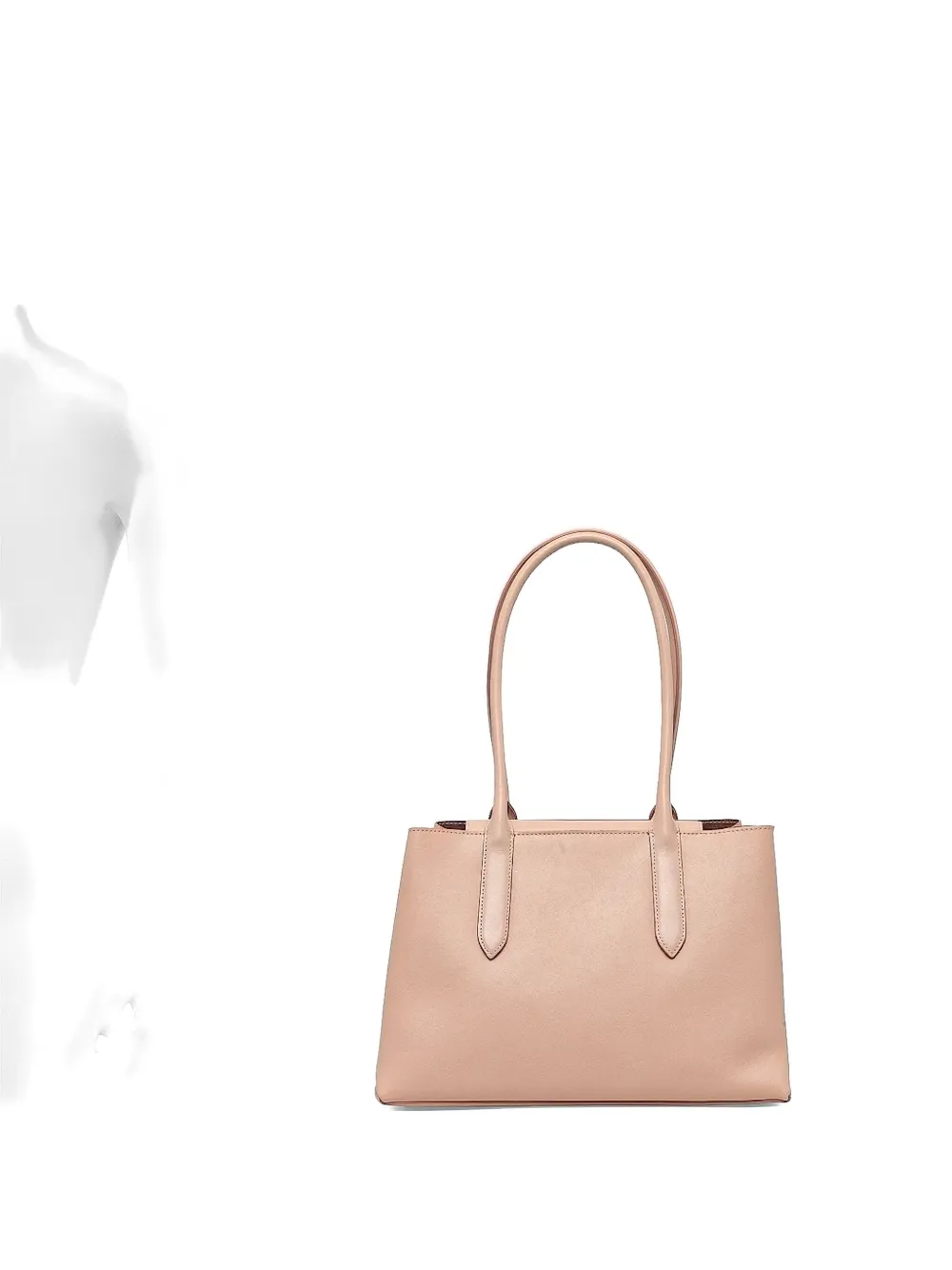Furla leather top-handle tote bag Roze