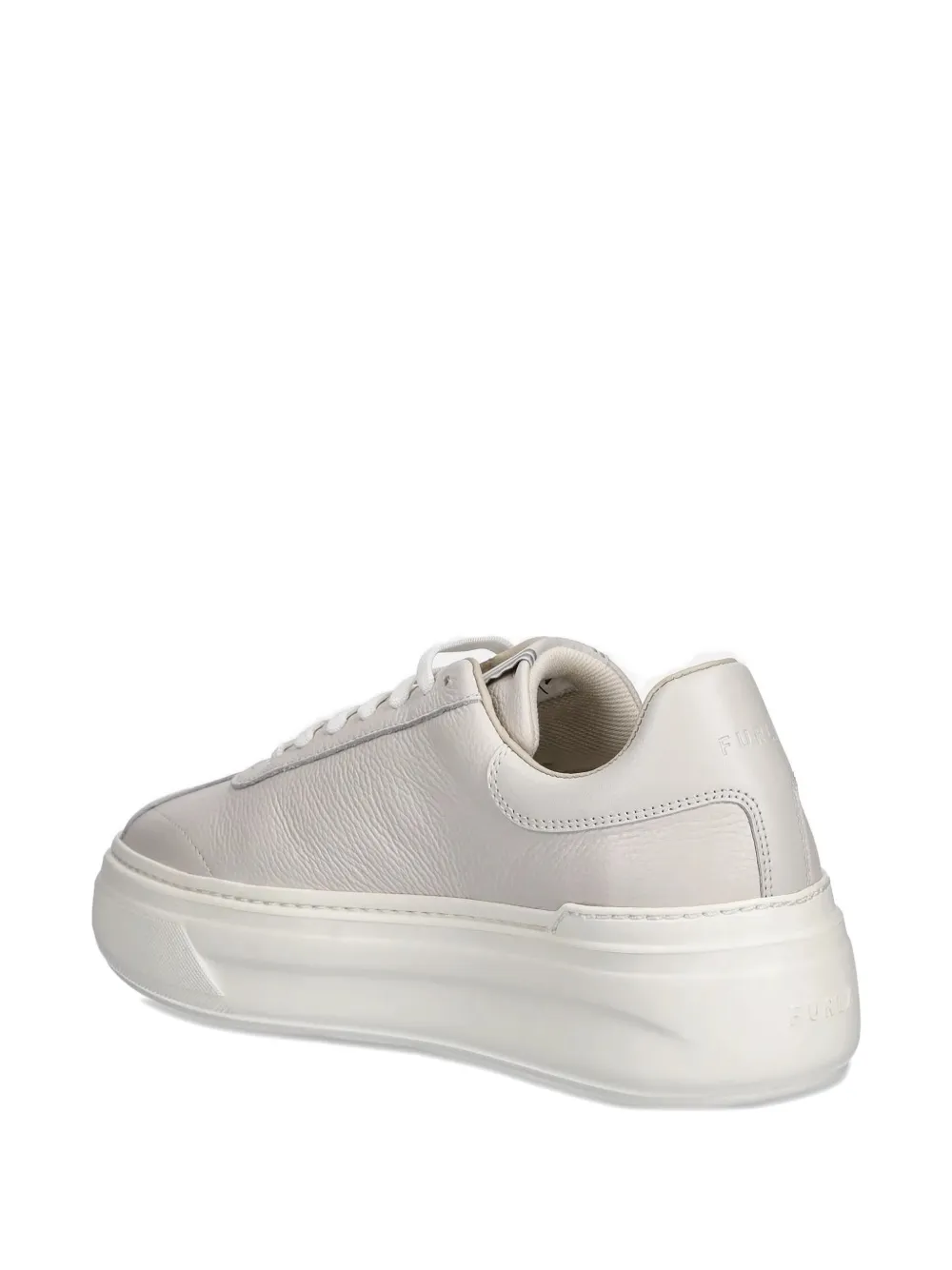 Furla Sneakers met plateauzool en logodetail Beige