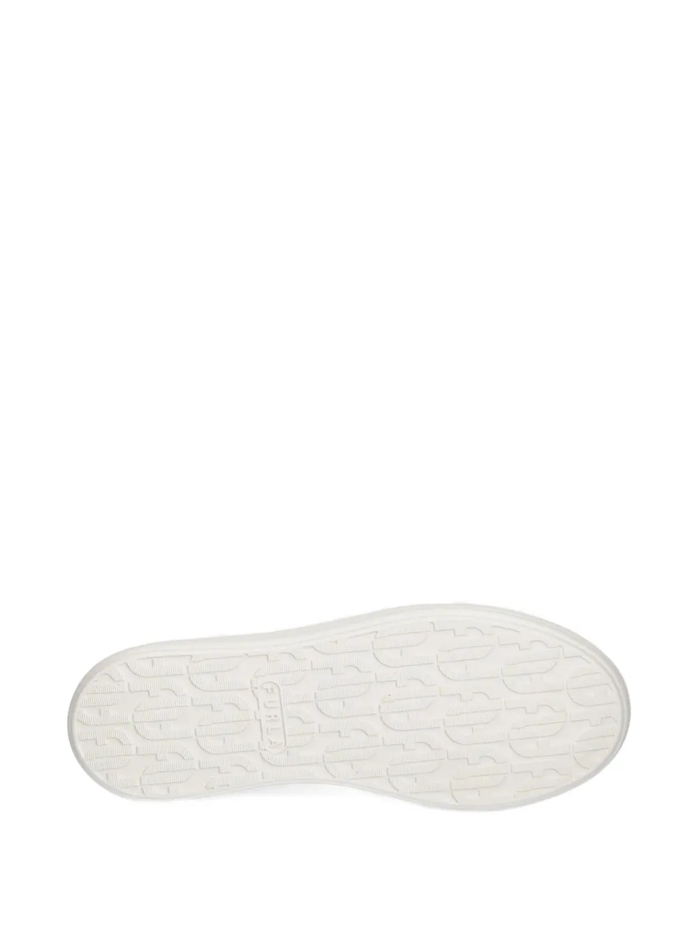 Furla Sneakers met plateauzool en logodetail Beige