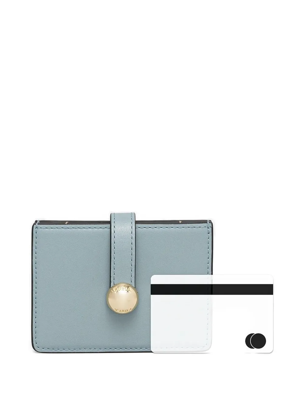 Furla Leren pasjeshouder Blauw