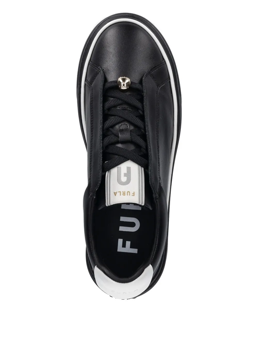 Furla Sneakers met plateauzool - Zwart