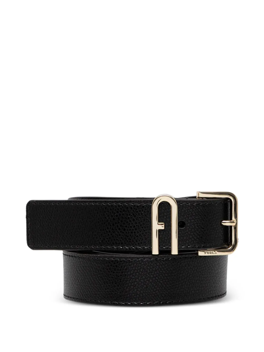 Furla Camelia leather belt | Black | Image 1