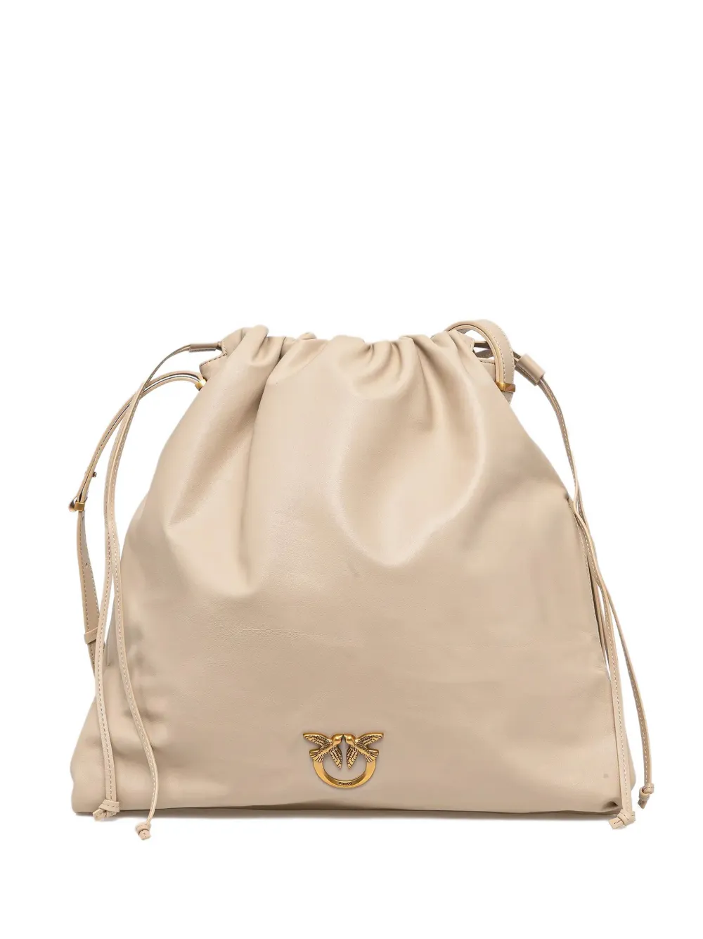 drawstring-closure bucket bag