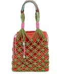 PINKO rope-detail bucket bag - SD1Q