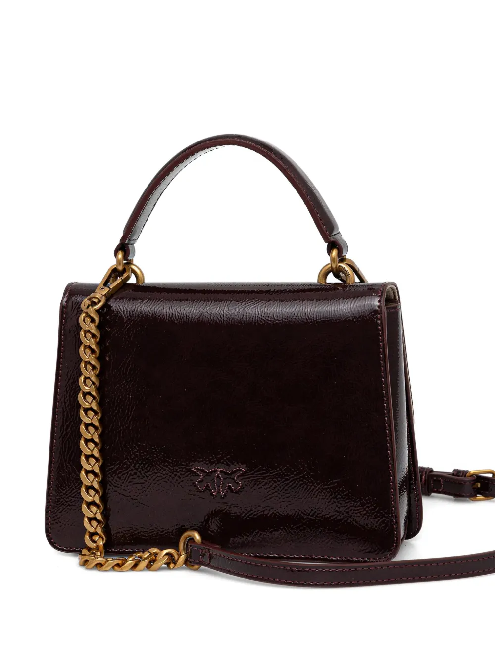 PINKO Classic Love logo-detail mini satchel | Mini Bags | Image 2