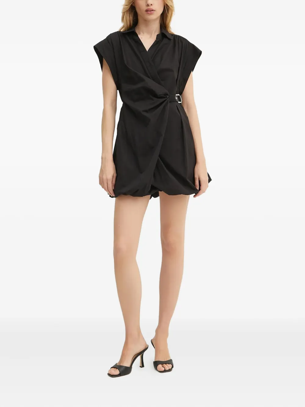 PINKO belted wrap mini dress | Day Dresses | Image 2