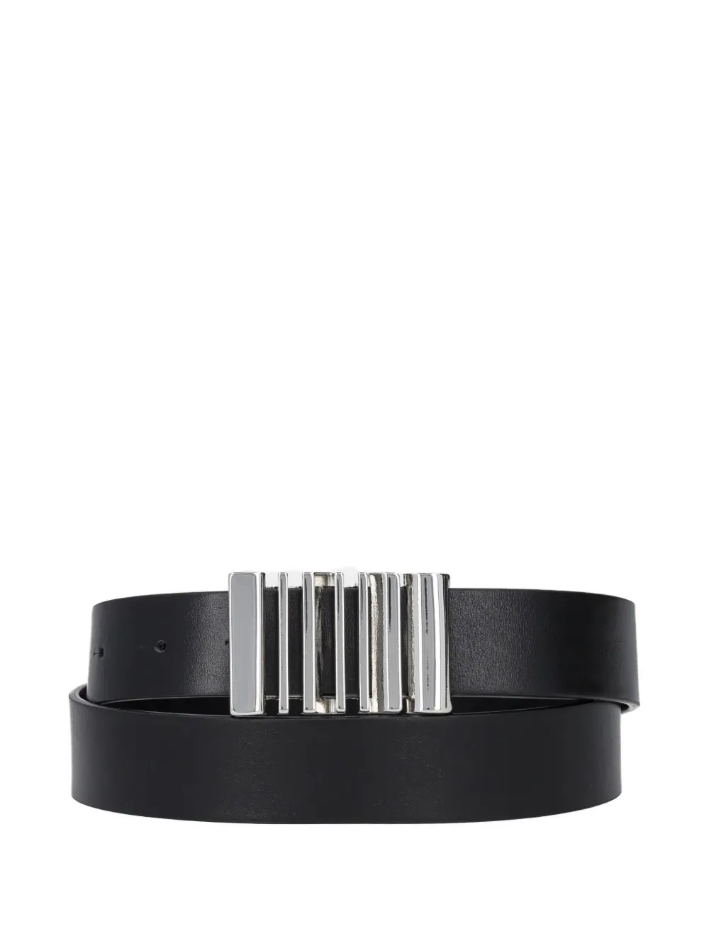 PINKO logo-plaque leather belt | Black | Image 1