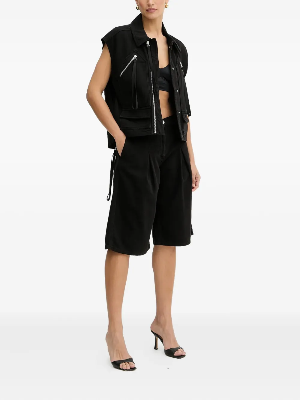 PINKO zip-fastening pocket gilet | Waistcoats & Gilets | Image 2