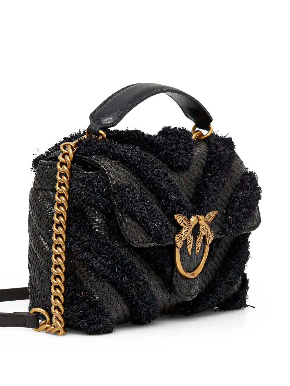 PINKO small Lady Love chevron-quilted cross body bag | Image 2
