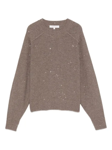 Antonelli sequin-embellished crew-neck sweater