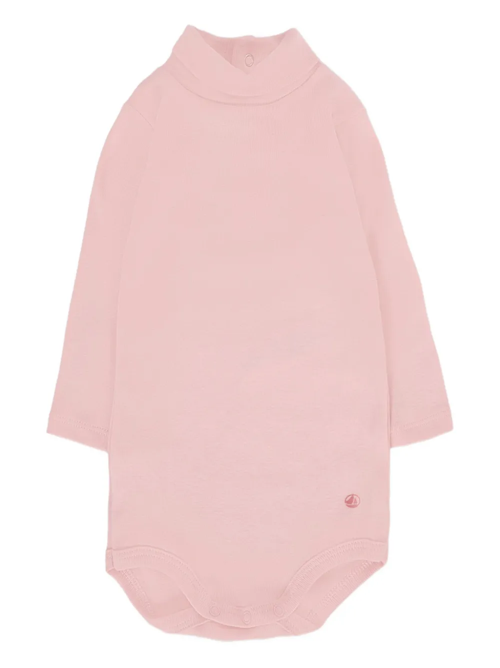 Petit Bateau ハイネック ボディスーツ - ピンク Petit Bateau ハイネック ボディスーツ - ピンク