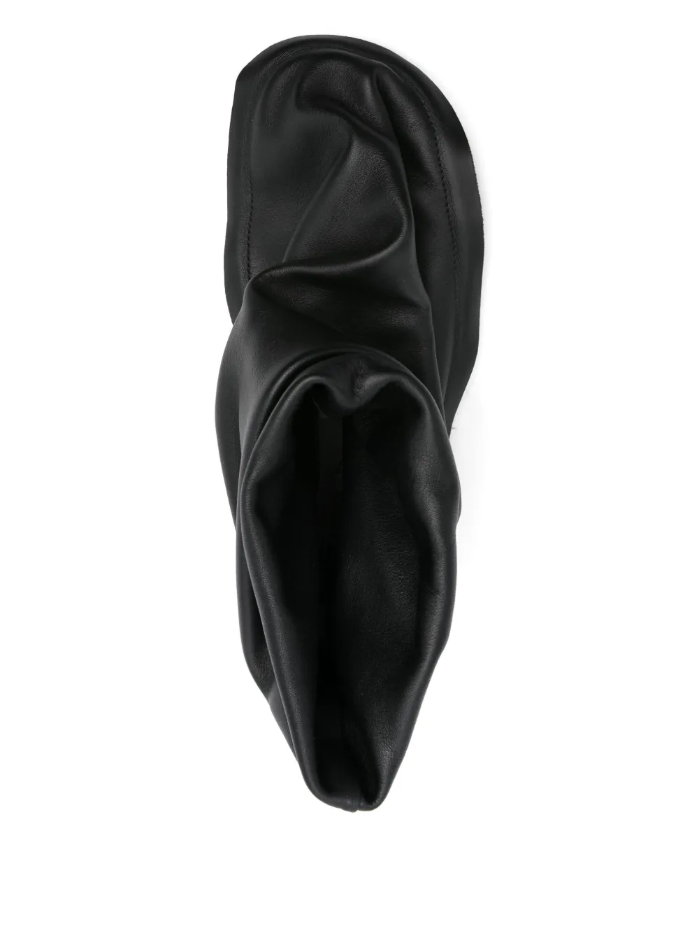 Camper x Issey Miyake Peu Form calf leather boots Black