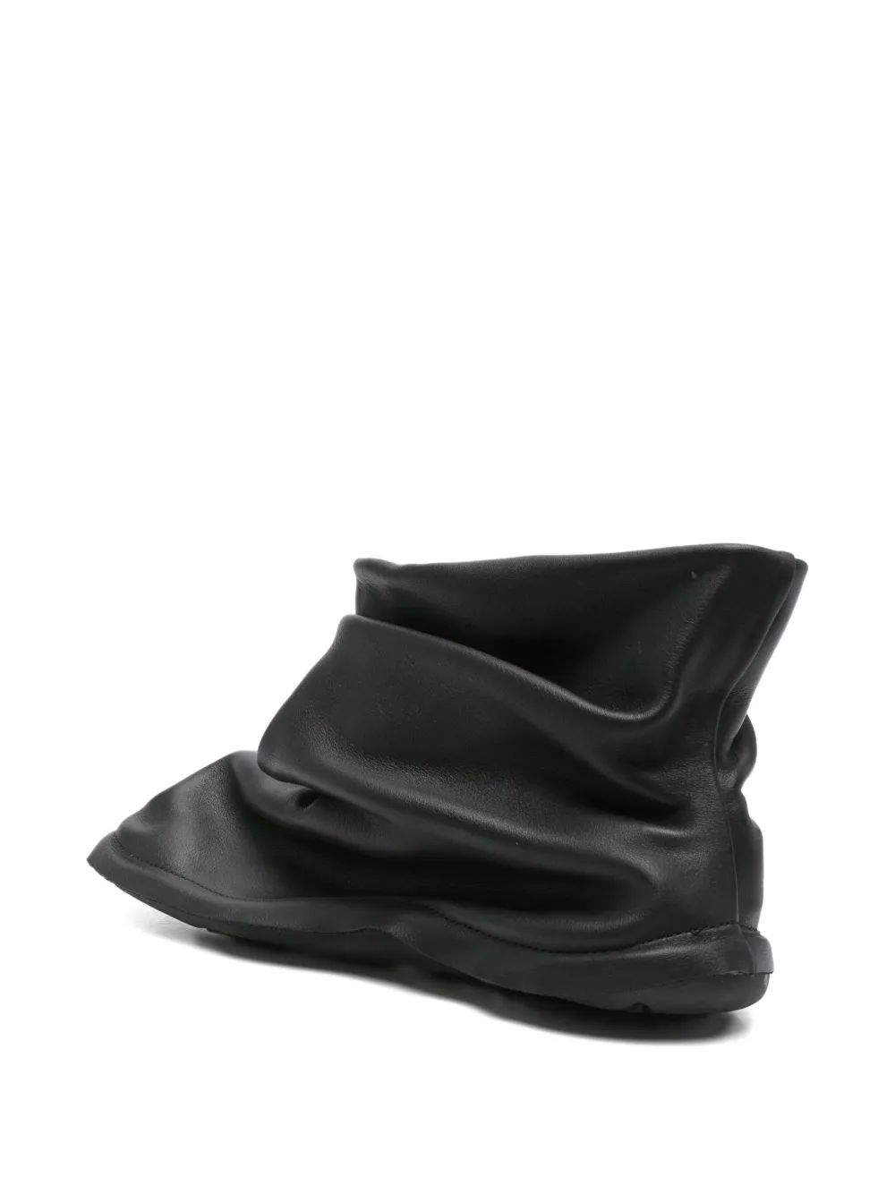 Camper x Issey Miyake Peu Form calf leather boots Black