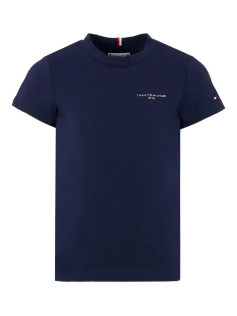 Tommy Hilfiger Junior logo-embroidered short-sleeve t-shirt