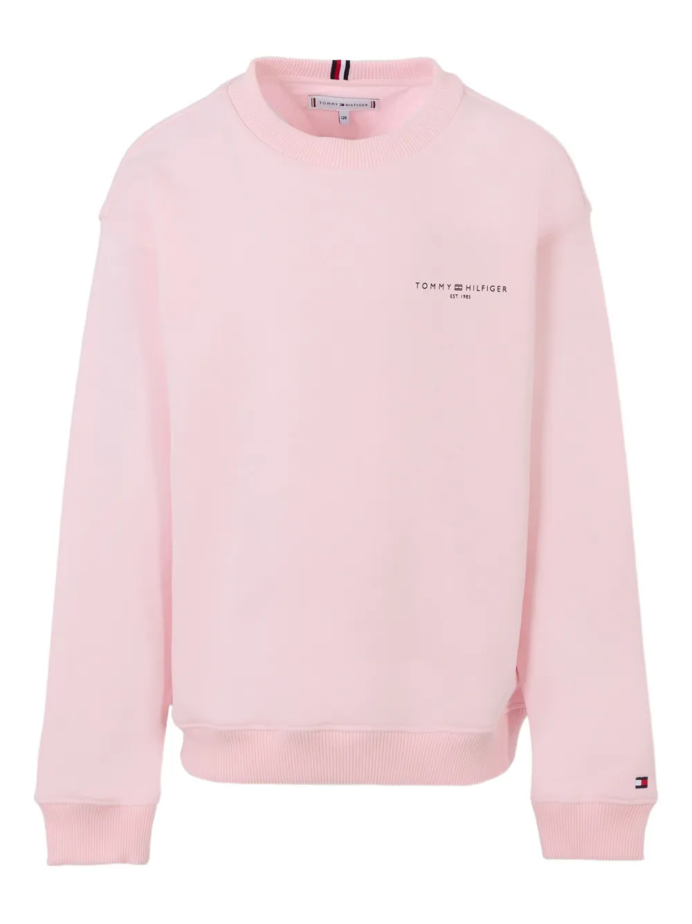 Tommy Hilfiger Junior Sweater met geborduurd logo Roze