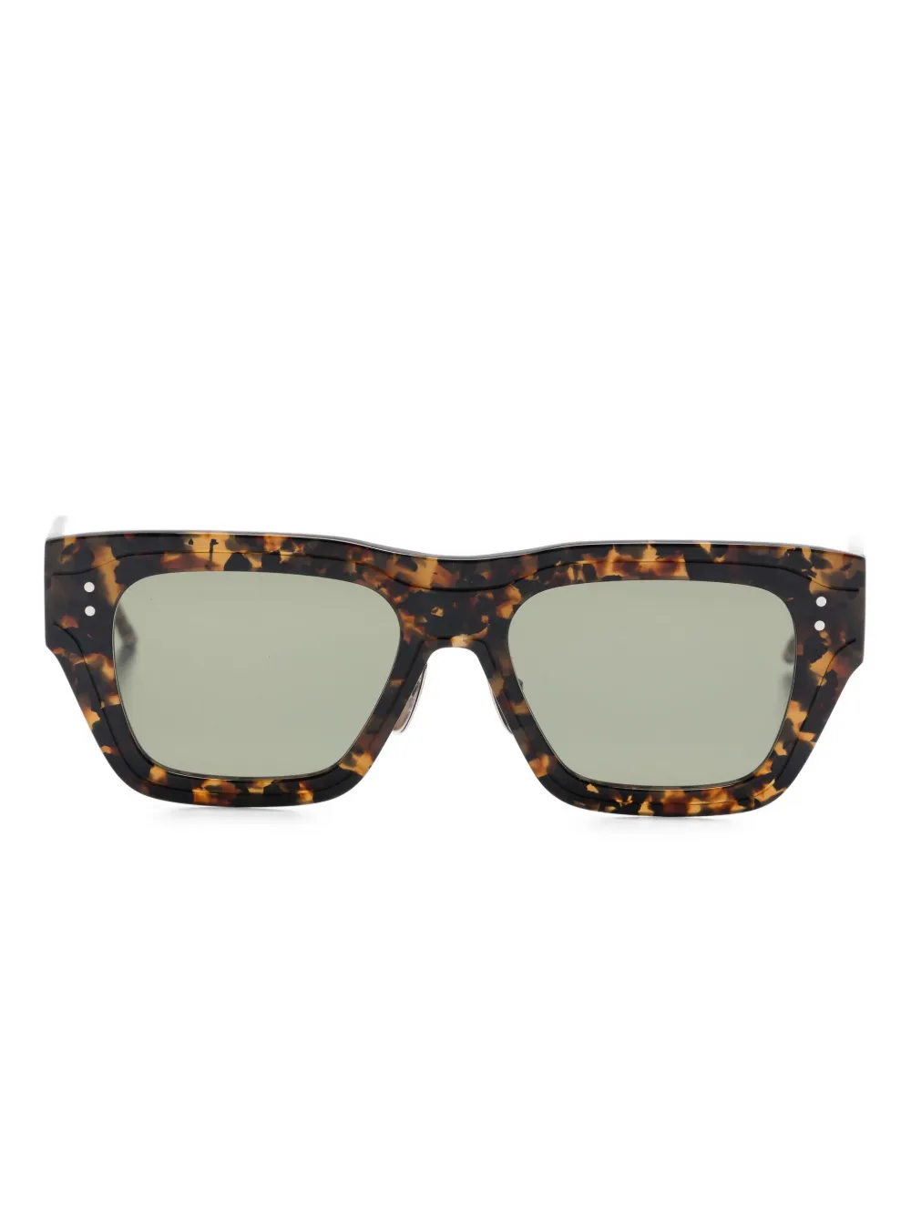 Thom Browne Eyewear geometric-frame sunglasses Bruin