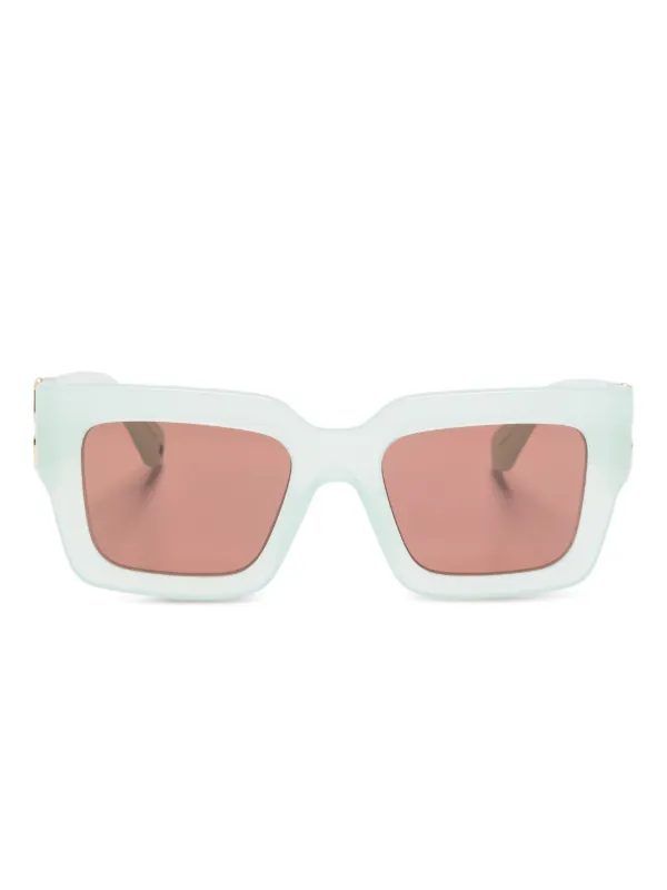 Off-White Eyewear スクエアフレーム サングラス Off-White Eyewear