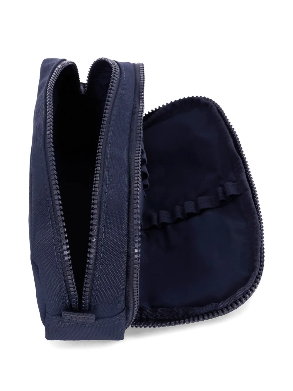 Tommy Hilfiger Junior Logo-plaque Zip-around Pencil Case In Blue