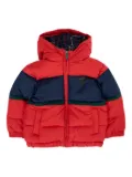 TRUSSARDI JUNIOR colour-block padded jacket - Red