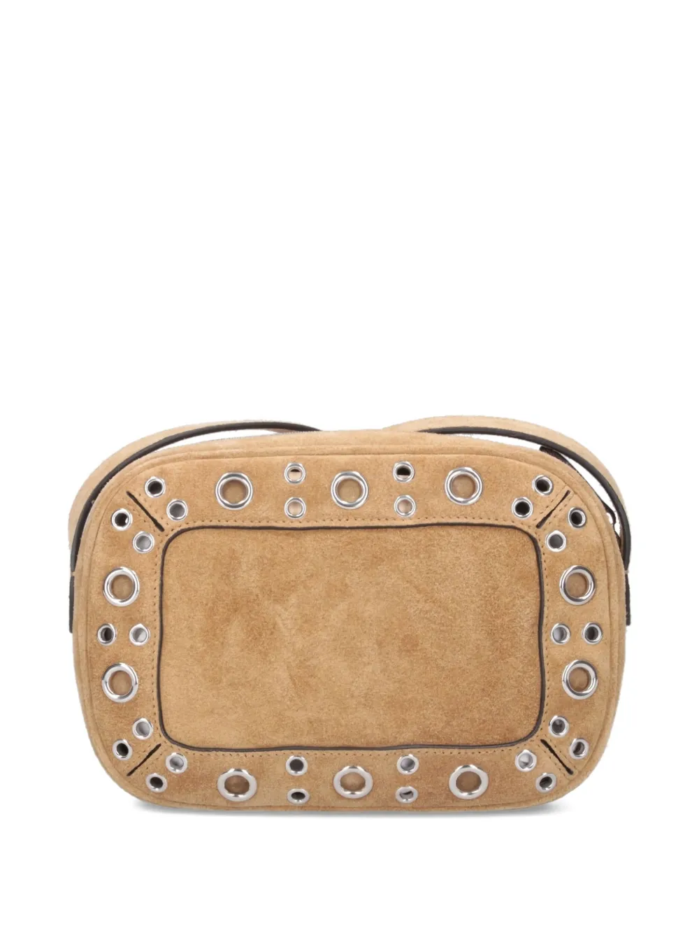 Valentino Nellcôte Studded Cross Body Bag In Nude