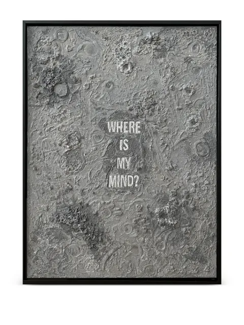 Vj’s Mind Monument My Mind textured-relief wall decoration (63X83cm)