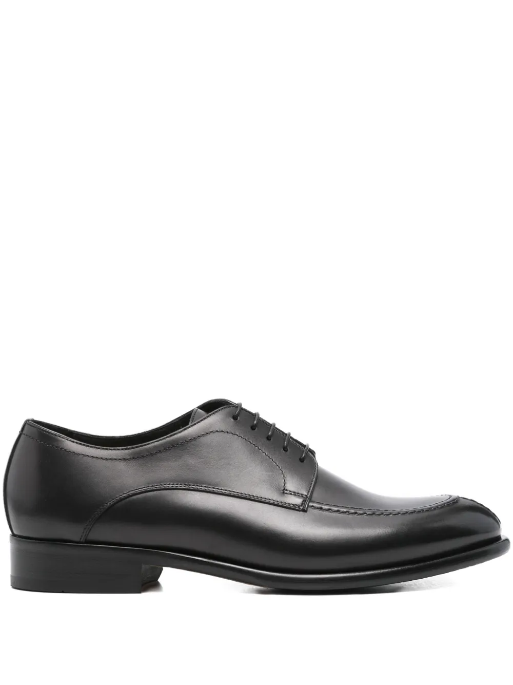 Doucal's leather lace-up shoes Black