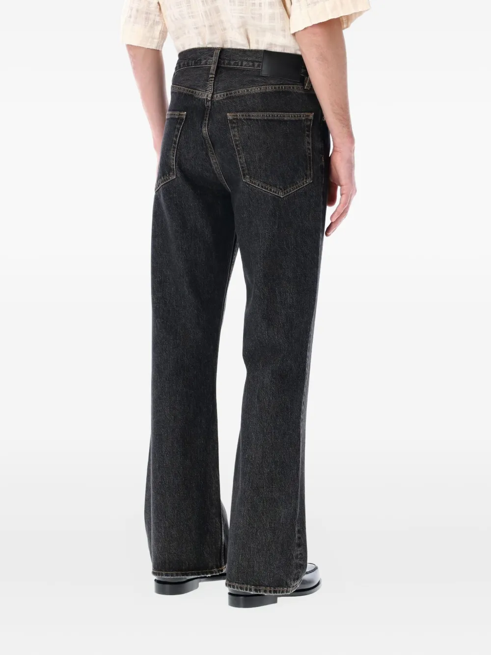 Sunflower Jeans met logopatch - Zwart