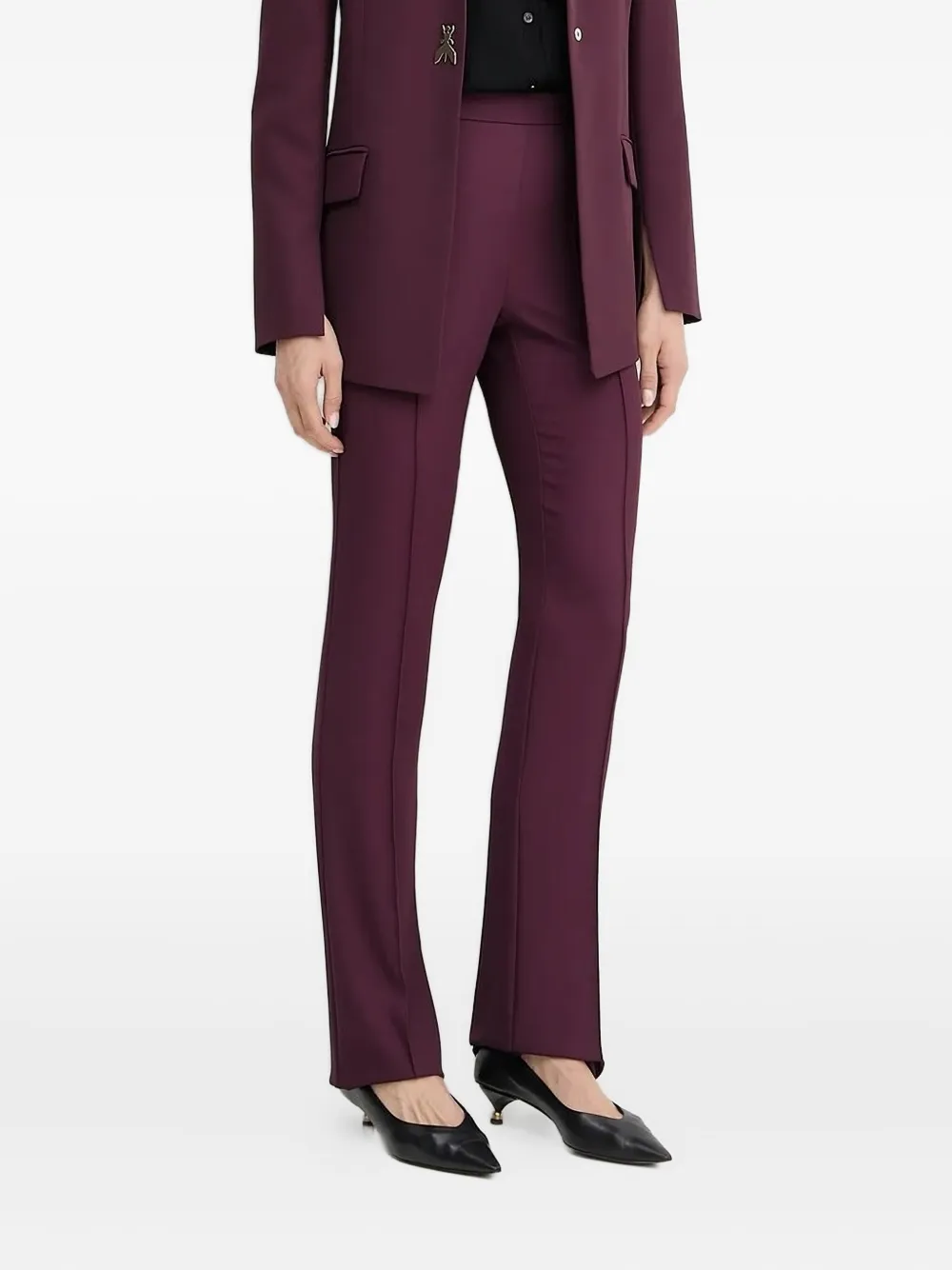 Patrizia Pepe panelled trousers Rood