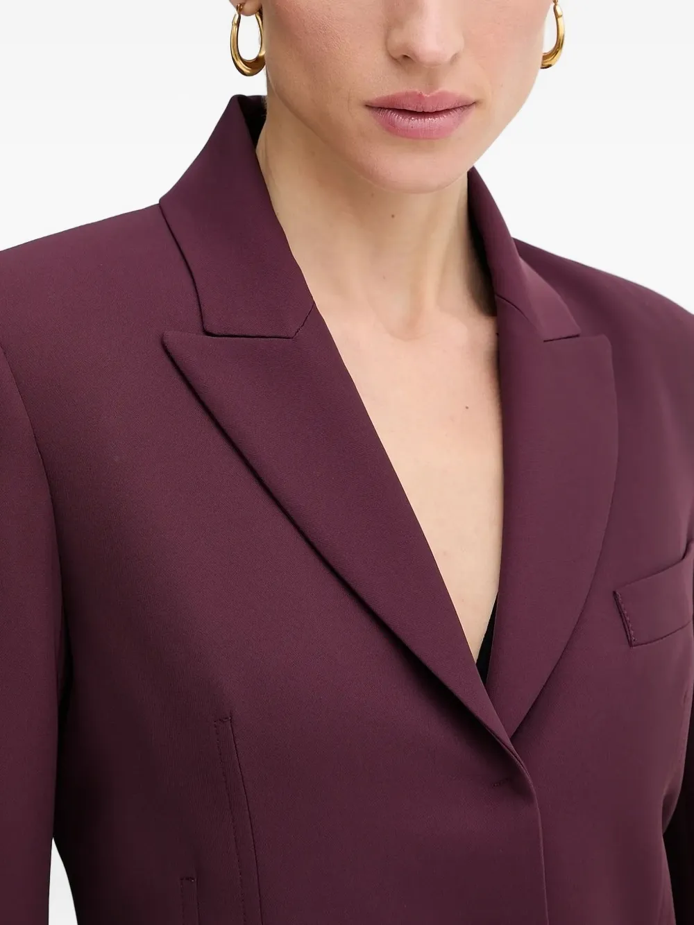 Patrizia Pepe Blazer verfraaid met insecten Rood