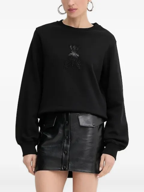 Patrizia Pepe crystal-embellished sweatshirt