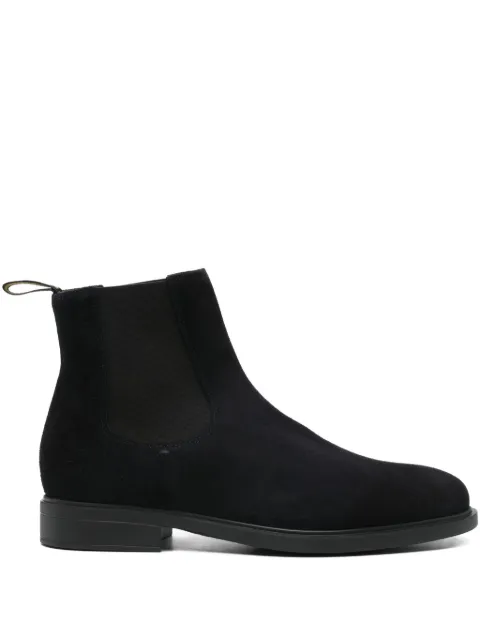 Doucal's elastic-panel suede boots