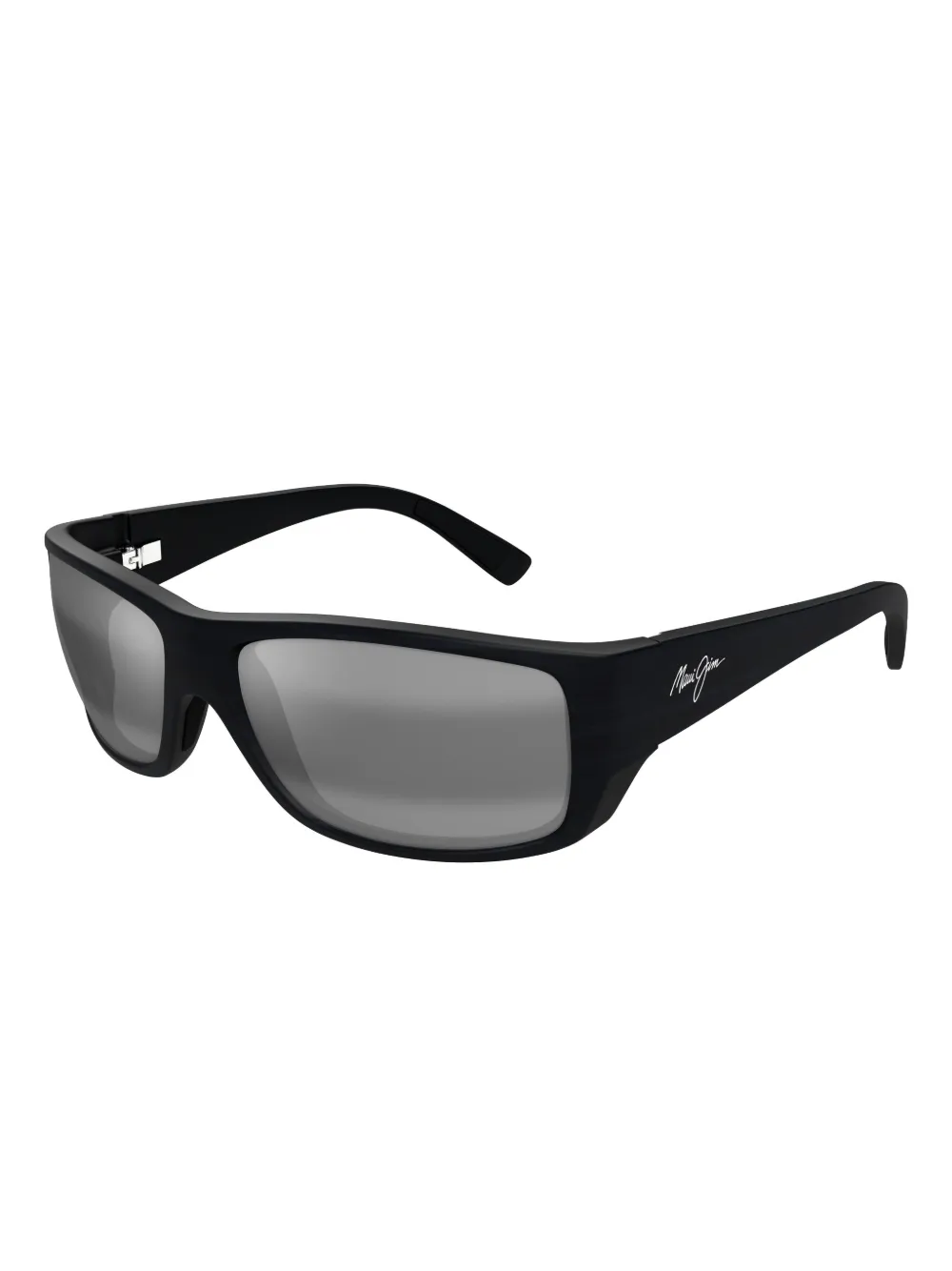 Maui Jim Wassup zonnebril met rechthoekig montuur - Zwart
