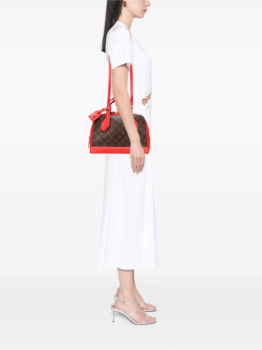 Pre-owned Louis Vuitton 2014 Monogram Dora Pm Satchel