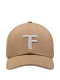 TOM FORD logo-embroidered baseball cap hat - Neutrals