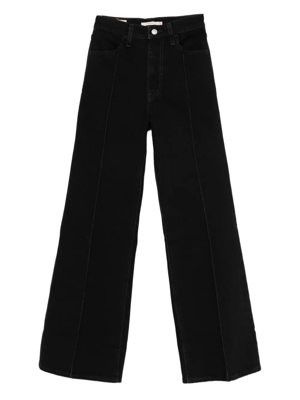 seam-details jeans