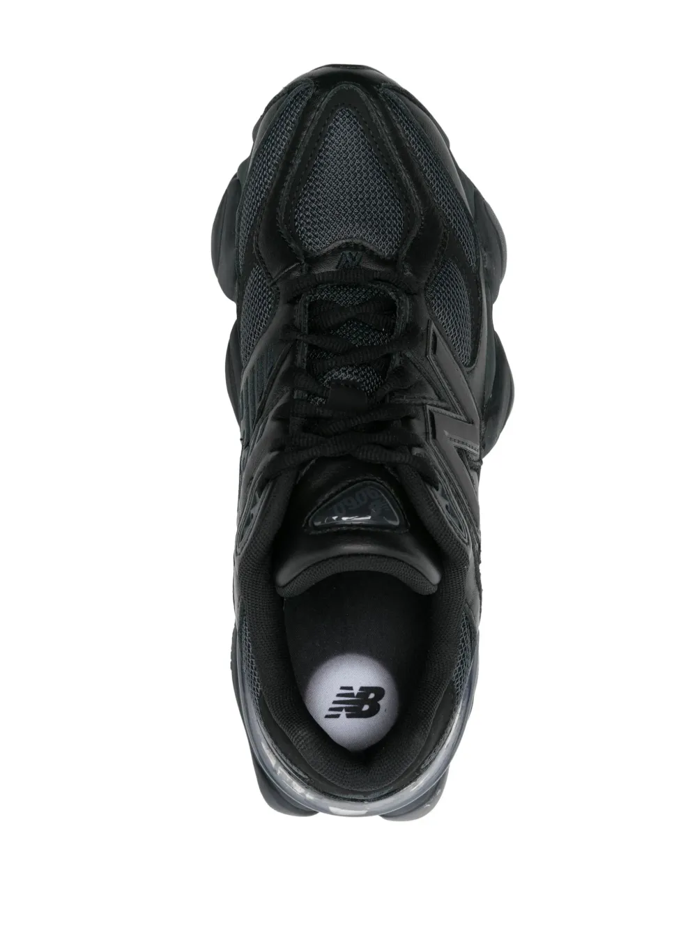 New Balance 9060 leather sneakers Black