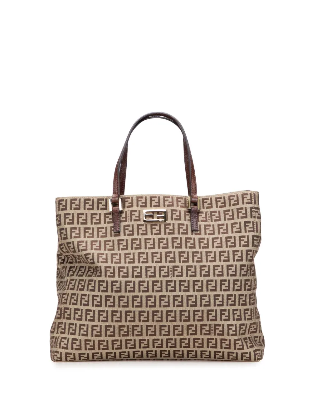 Fendi Pre-Owned 2000-2010 Zucchino Canvas tote bag | Brown | Image 1