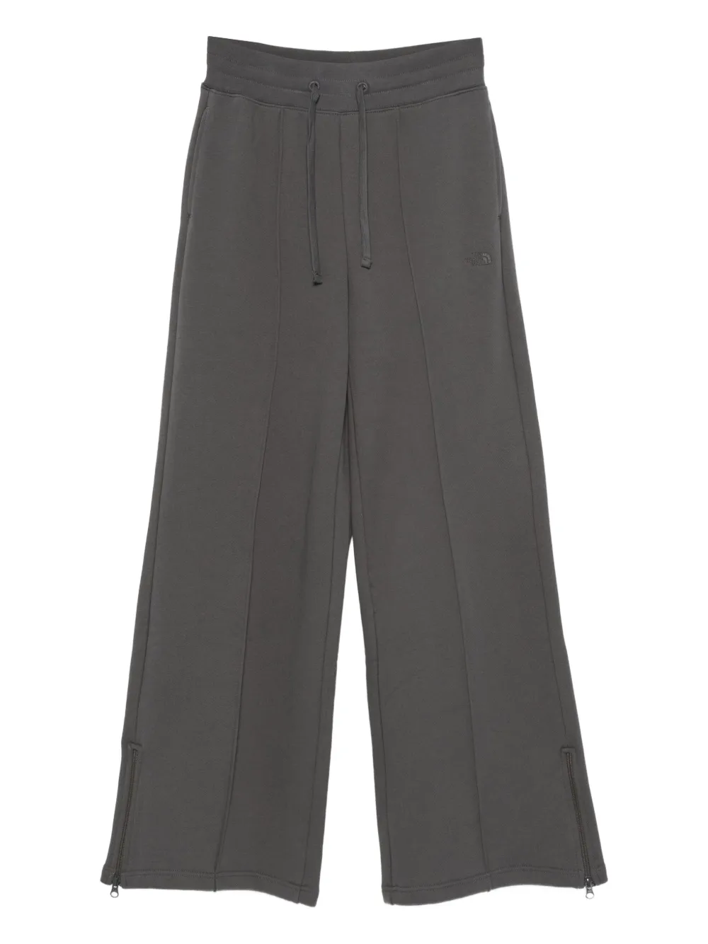 elastic-waistband track pants
